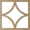 Ekena Millwork Statesman Wood Fretwork Pierced Ceiling Medallion, Hickory, 36"OD x 23"ID x 1/4"T CMWP36X36X0250STHI - alternate 3